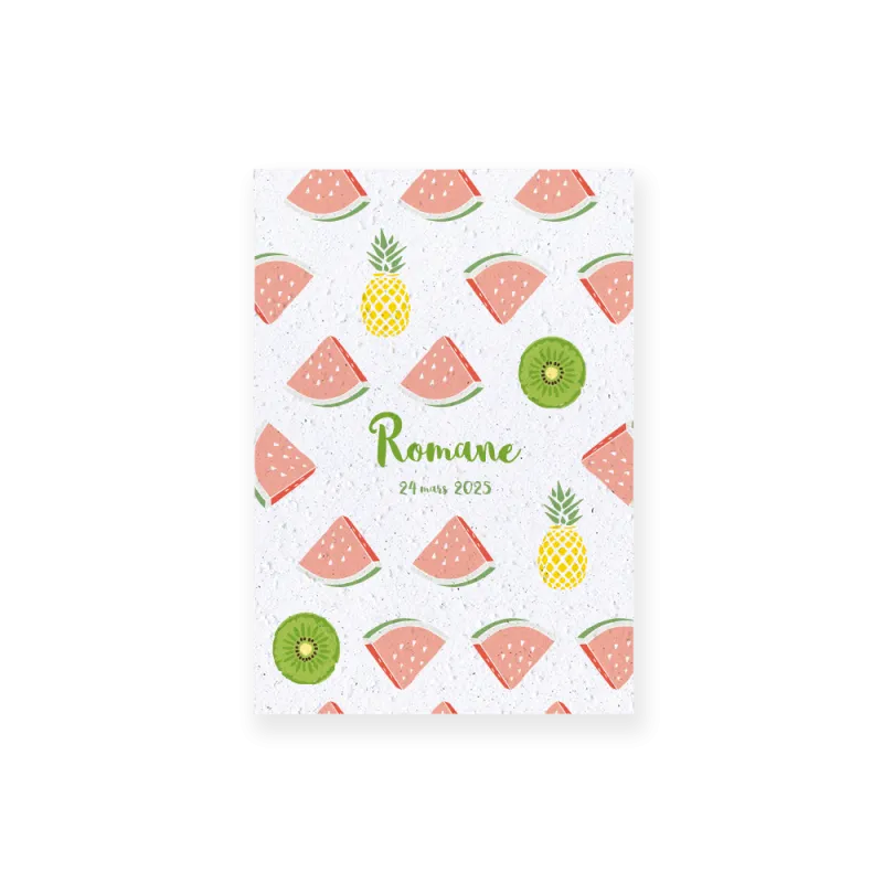 Faire-part de naissance Tutti Frutti | Papier Fleur