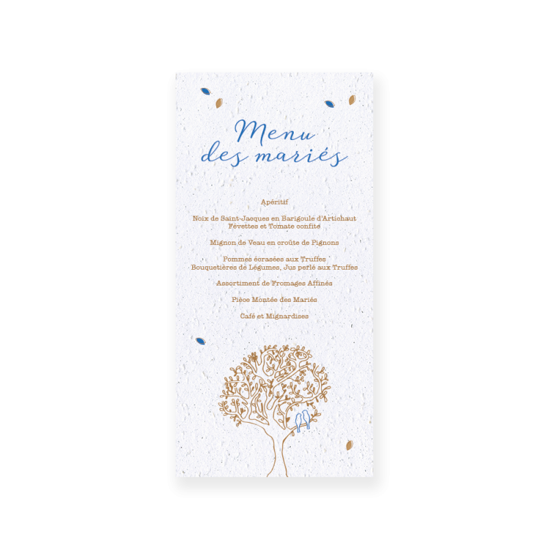 Menu à planter ! | Papierfleur, le papier qui fleurit