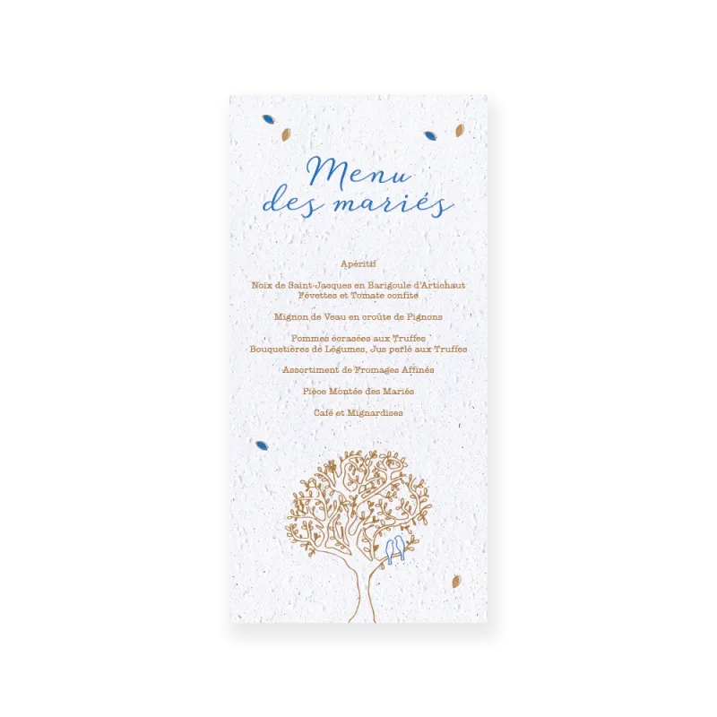 Menu à planter ! | Papierfleur, le papier qui fleurit