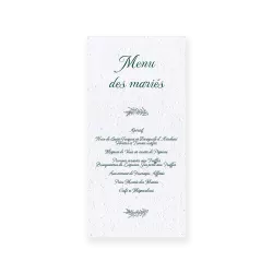 Menu ensemencé « Couronne d'Olivier »