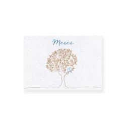 Carte remerciement « Arbre »