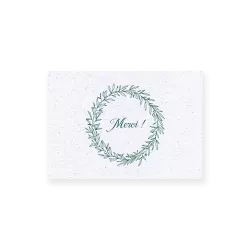 Carte remerciement « Olivier »