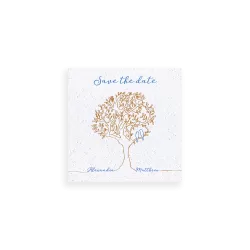 Save the date ensemencé « Arbre de vie »