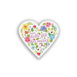 Coeur à planter - Une belle fête | Papierfleur.fr, le papier qui fleurit