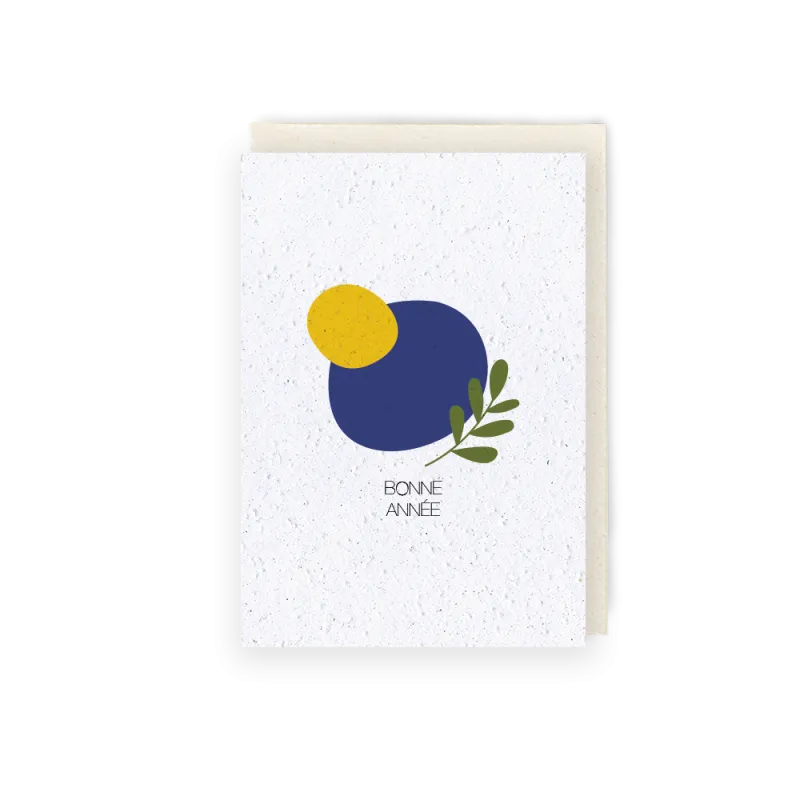 Cartes à planter bonne année | Achat en ligne Papierfleur
