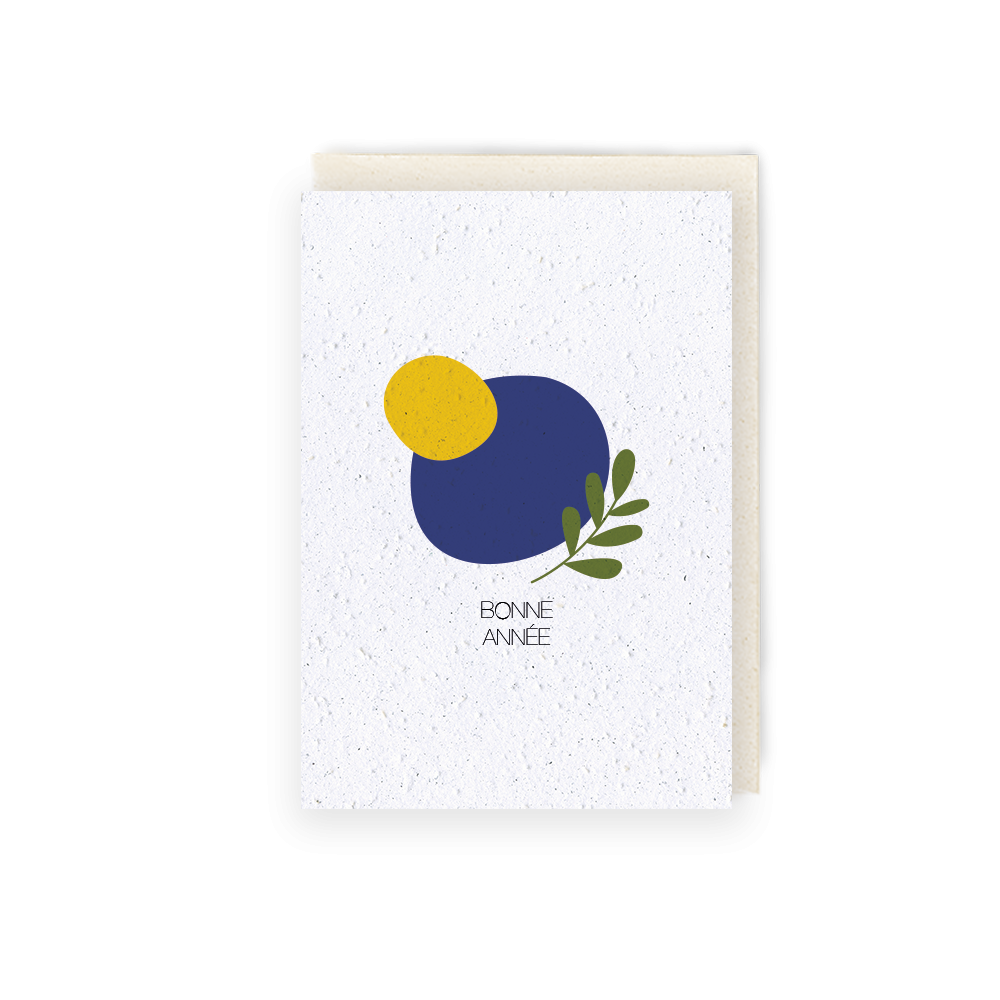 Carte à planter Bonne année, En Forme