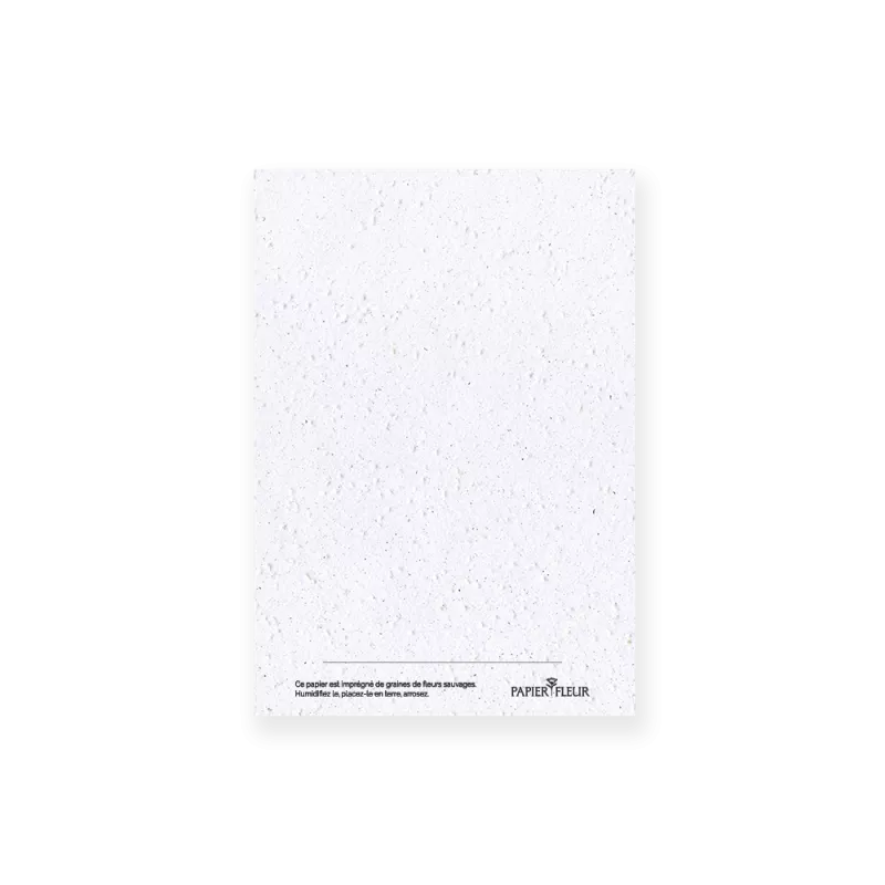 Carte à planter Bonne année « En Forme » | Achat en ligne Papierfleur