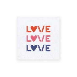 Carte à planter - All you need is love | Papierfleur.fr, le papier qui fleurit