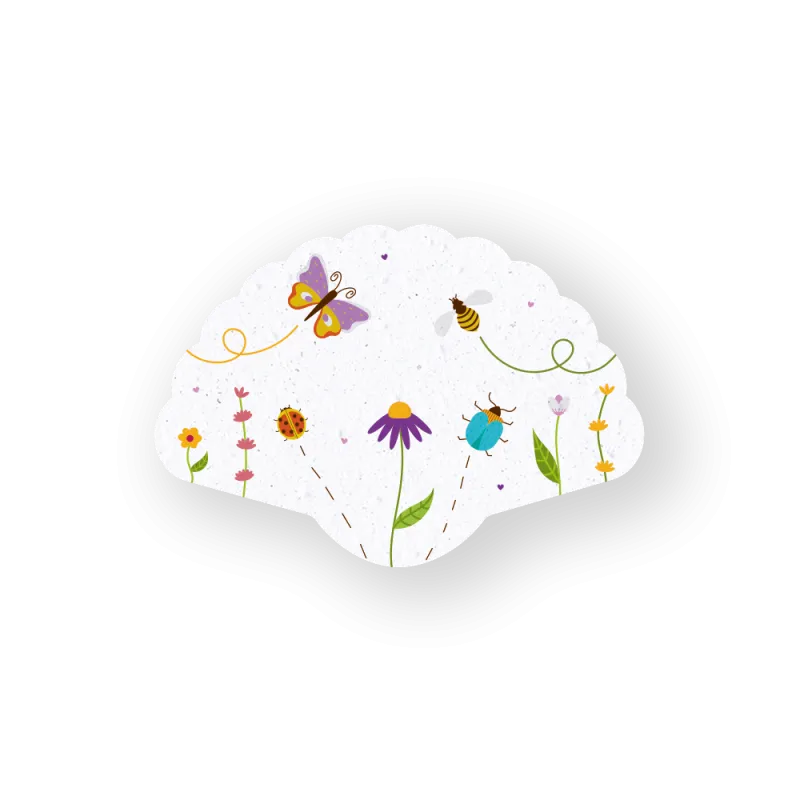 Éventail à planter | Papierfleur, le papier qui fleurit