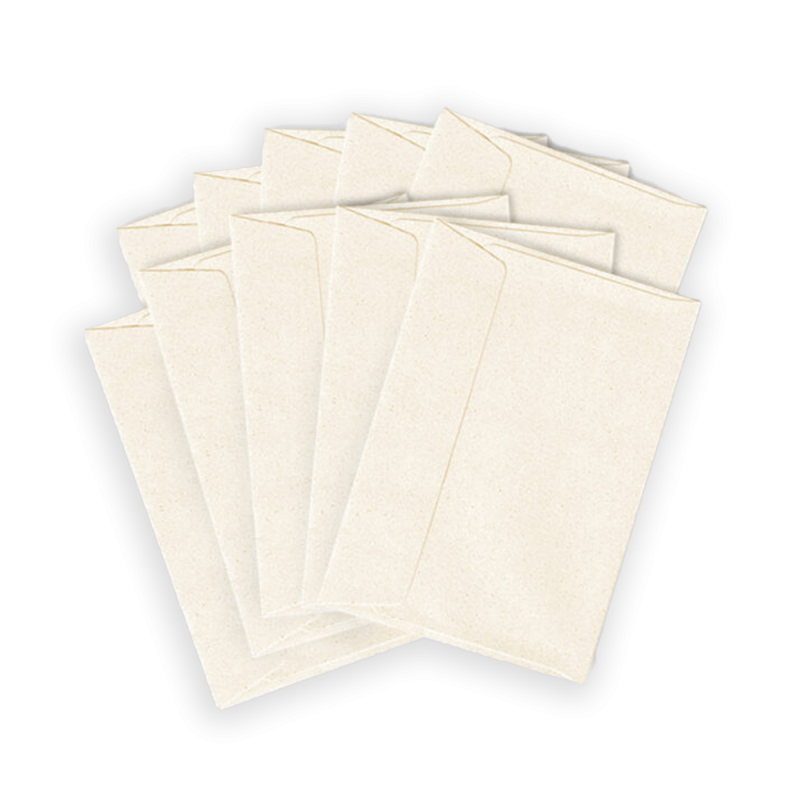 Enveloppe upcyclée vierge agrumes | Papierfleur, le papier qui fleurit