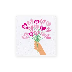 Carte à planter - Bonne fête mamie | Papierfleur.fr, le papier qui fleurit