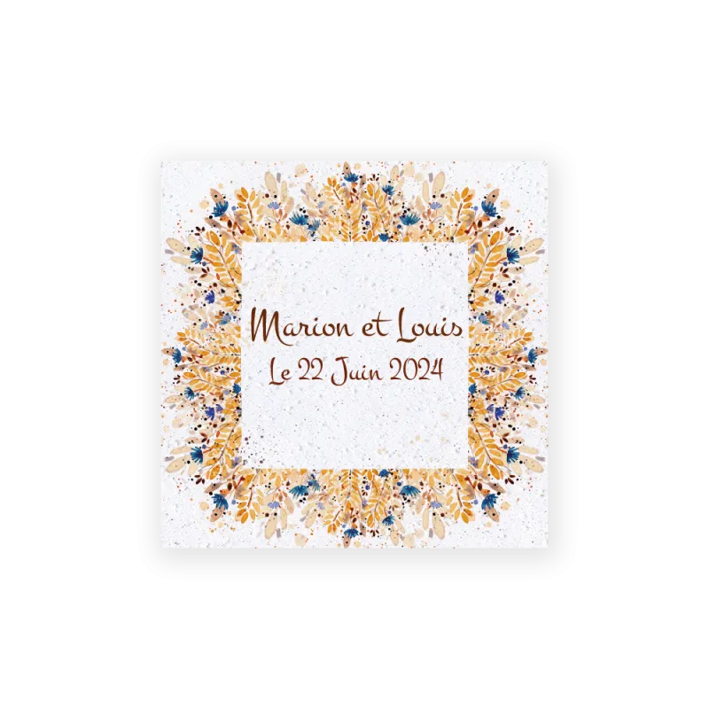 Faire-part à planter « Blé » | Papierfleur, commande en ligne