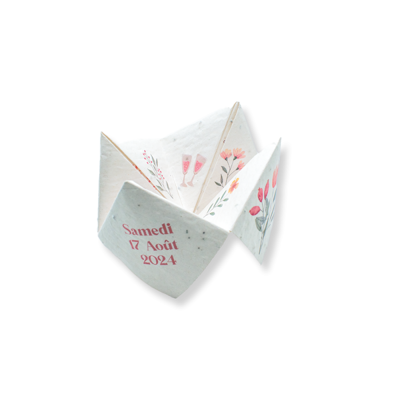 Faire-part "Cocotte" | Papierfleur, le papier qui fleurit