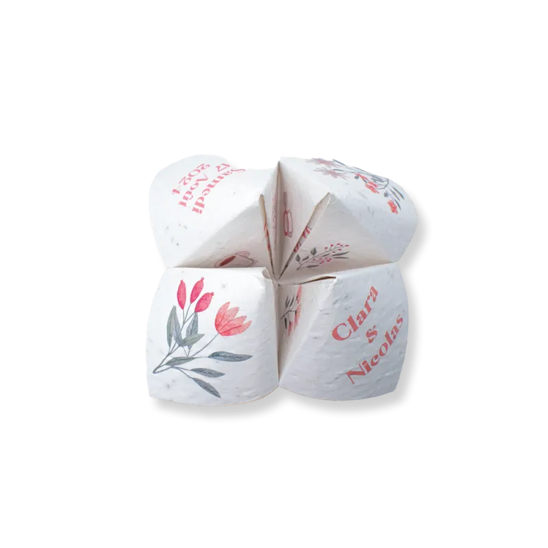 Faire-part à planter « Cocotte printemps » | Papierfleur, le papier qui fleurit