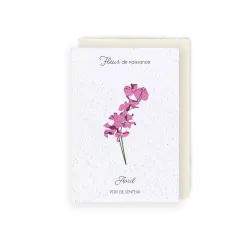 Carte à planter « Fleur d'Avril »