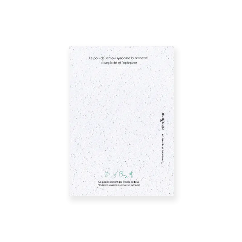 Carte à planter - Fleur de Naissance | Mois d'avril