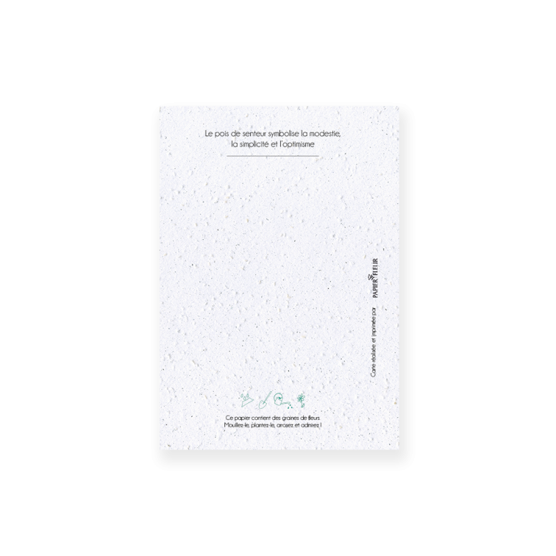 Carte à planter « Fleur d'Avril »