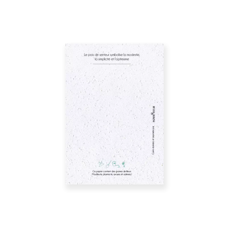 Carte à planter « Fleur d'Avril »