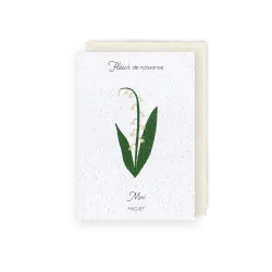 Carte à planter - Fleur de Naissance | Mois de Mai