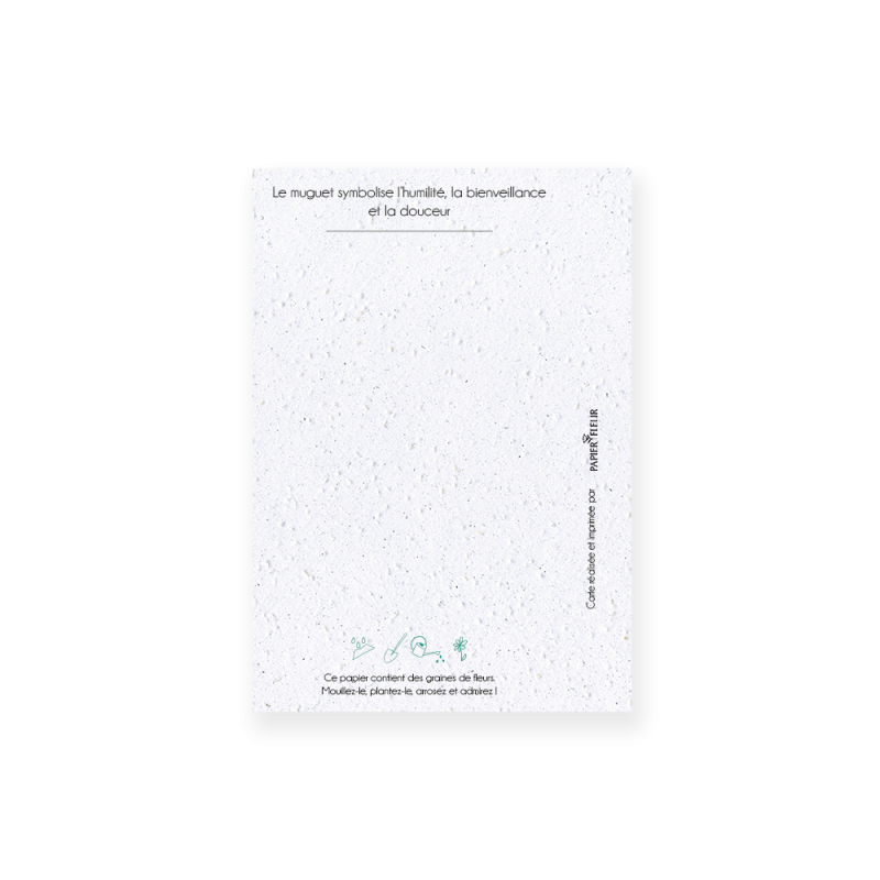 Carte à planter « Fleur de Mai »