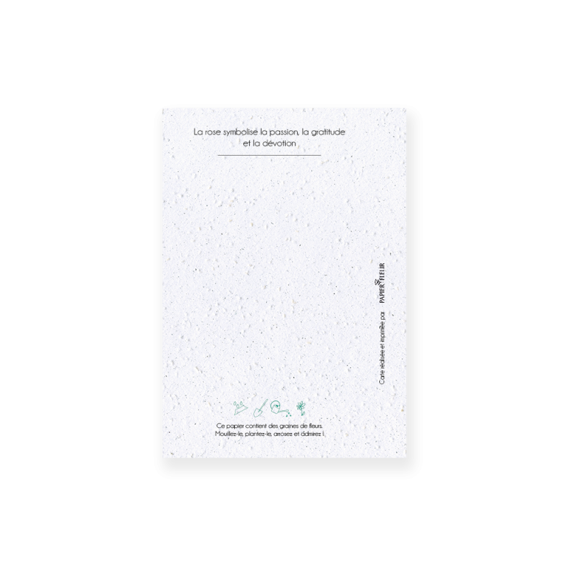 Carte à planter  « Fleur de Juin »