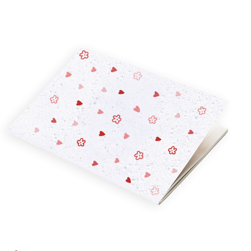 Calendrier à planter motifs amour | E-shop Papier Fleur
