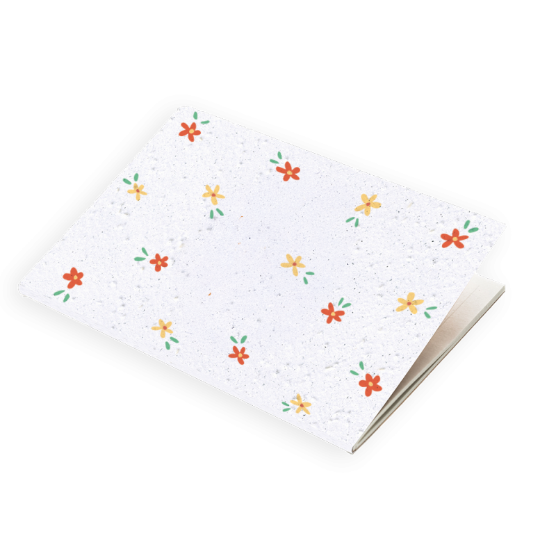 Calendrier à planter motifs fleuris | E-shop Papier Fleur