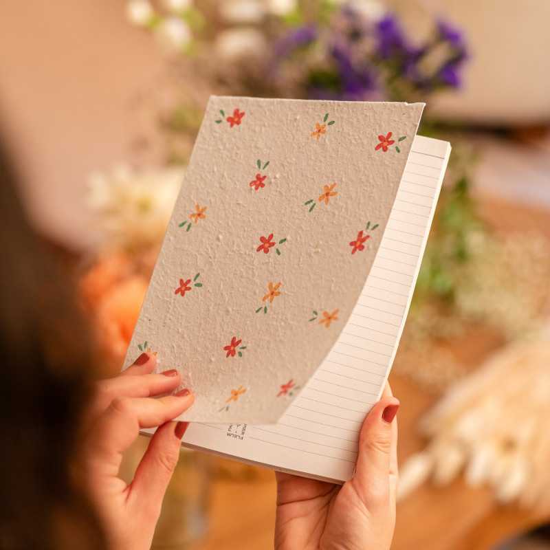 Calendrier à planter motifs fleuris | E-shop Papier Fleur