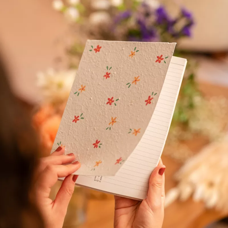 Calendrier à planter motifs fleuris | E-shop Papier Fleur