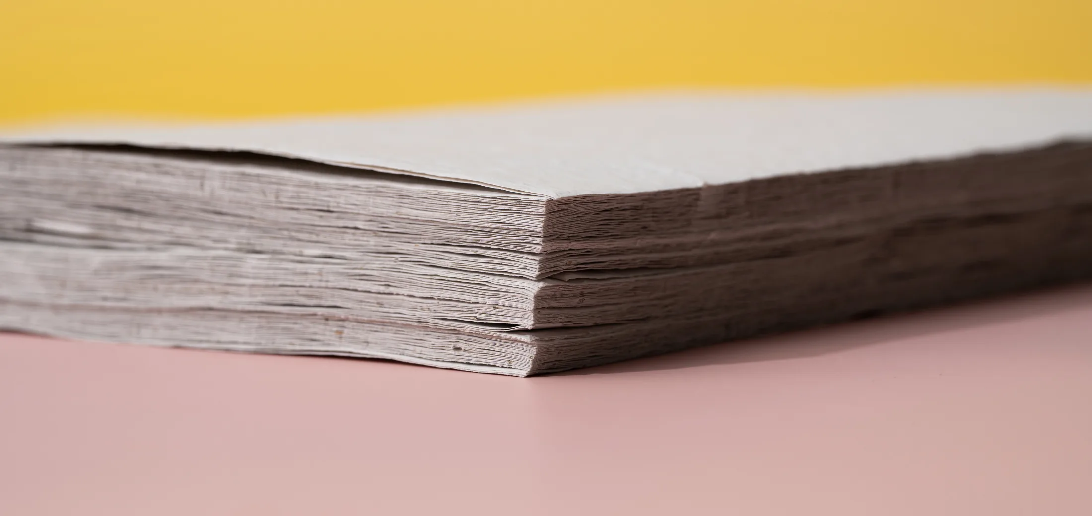 Feuilles de papier ensemencé « Plume » vierges, 100g