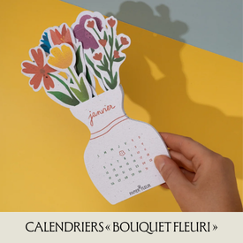 Calendrier à planter "bouquet fleuri" 2027