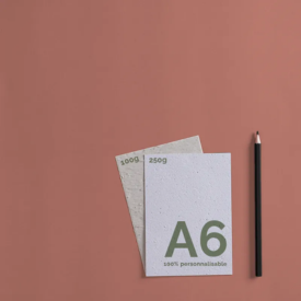 Carte à planter personnalisable A6