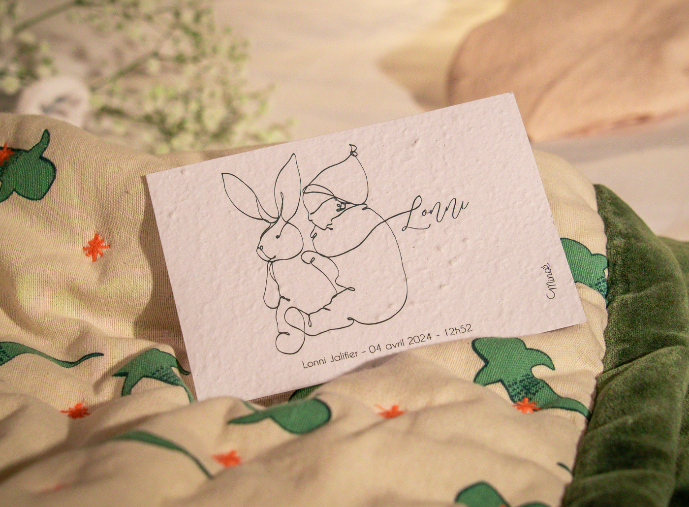 bébé et doudou