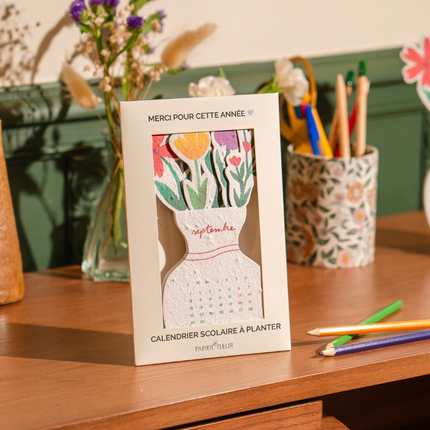 Calendrier scolaire à planter