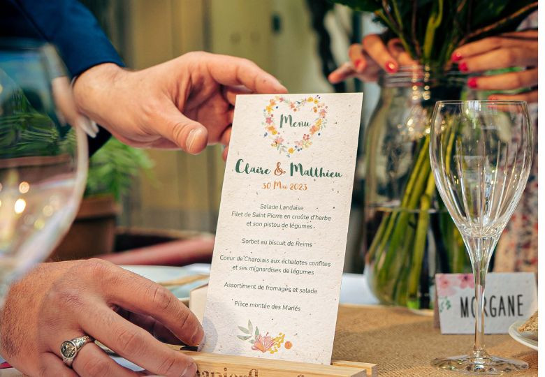 Décoration de mariage responsable : 5 produits poétiques et originaux à intégrer à votre union