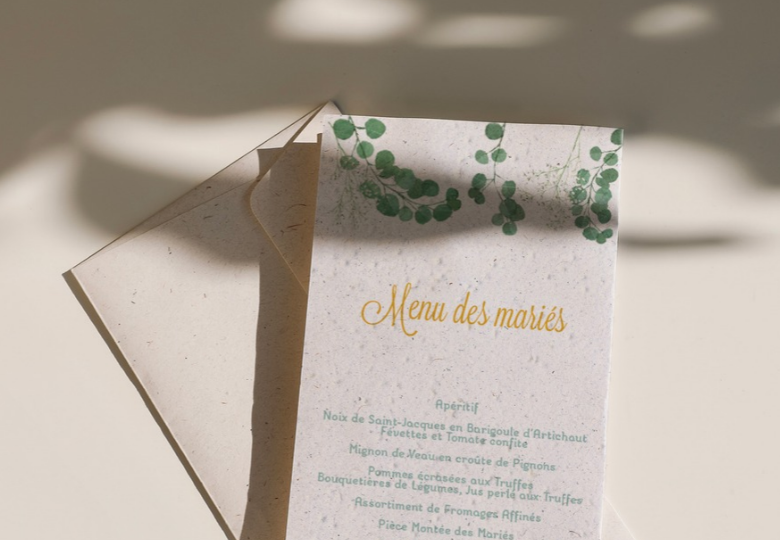 Inspirations faire-part de mariage : 4 idées originales à planter
