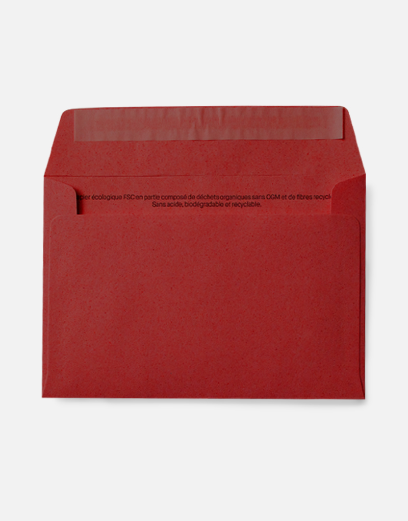 Enveloppe upcyclée - Papier Ensemence