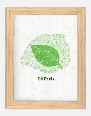Affiche à planter I plante Paris