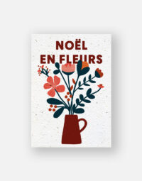 carte_noel en fleurs